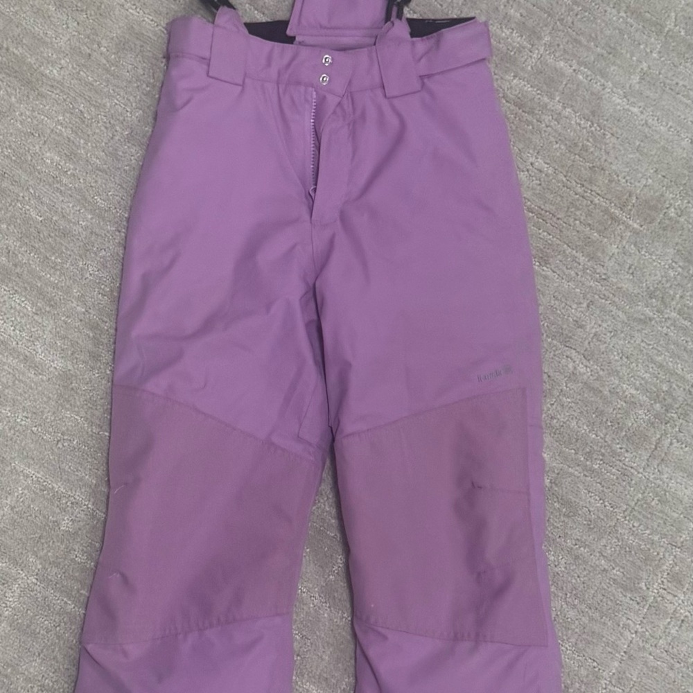Kids Purple Snow Pants